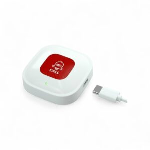 sos horloge lcd display met 2 weg communicatie en hartslagmeter (gps optie)