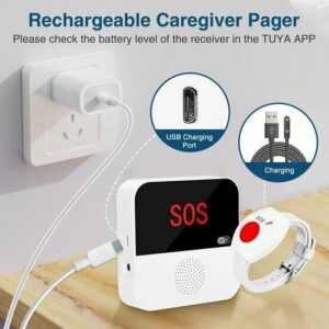 sos horloge lcd display met 2 weg communicatie en hartslagmeter (gps optie)