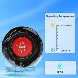 sos horloge lcd display met 2 weg communicatie en hartslagmeter (gps optie)